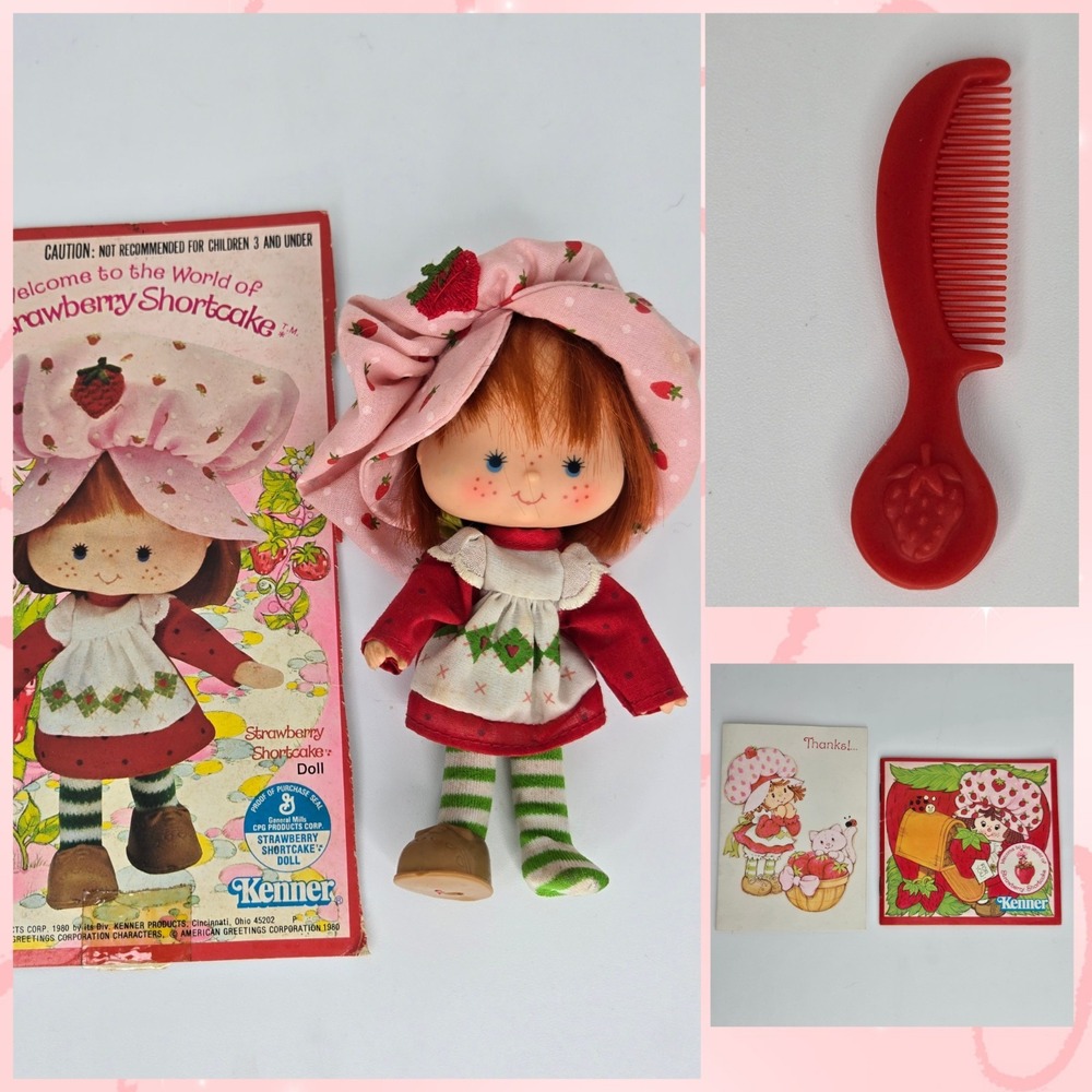 Strawberry Shortcake Strawberry Original Doll Scented Vintage 43020 Kenner AG